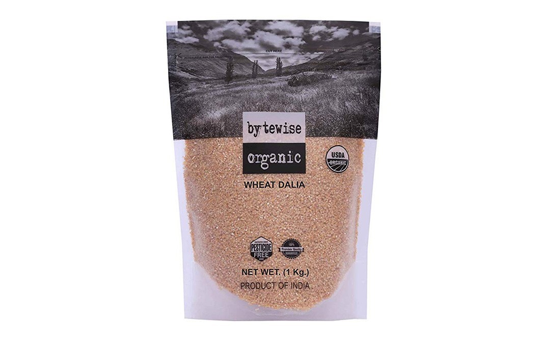 Bytewise Organic Wheat Dalia    Pack  1 kilogram